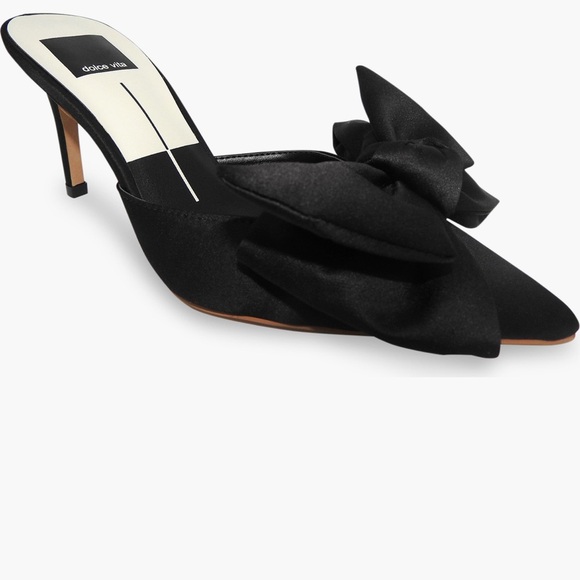 Dolce Vita Shoes - Dolce Vita Black Heels with Bow Accent